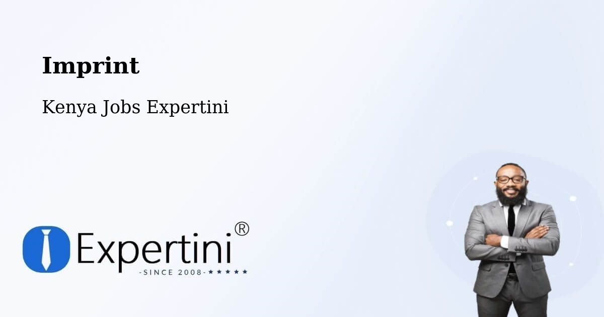 Imprint – Mtito Andei - Kenya Jobs Expertini
