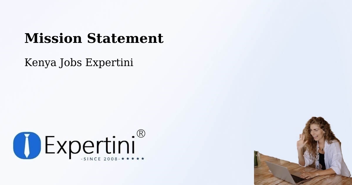 Corporate Mission – Mtito Andei - Kenya Jobs Expertini