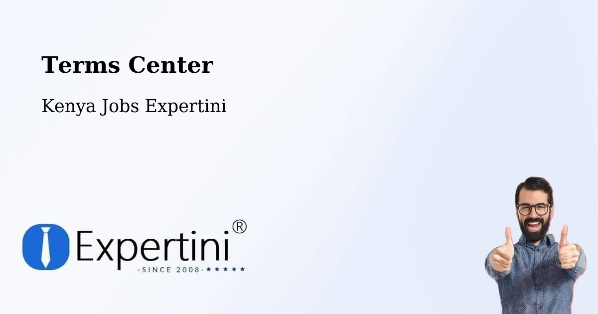 Terms of Service – Mtito Andei - Kenya Jobs Expertini